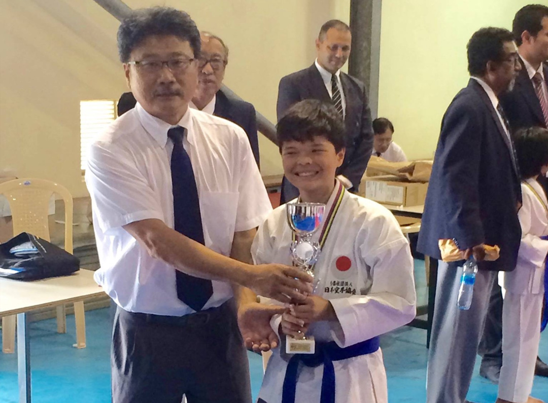 Karate Competition - Teiva Samfat Champion Kata 2017